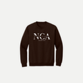 NCA Dance Studio 2026 Practice Adult Crewneck – Brown