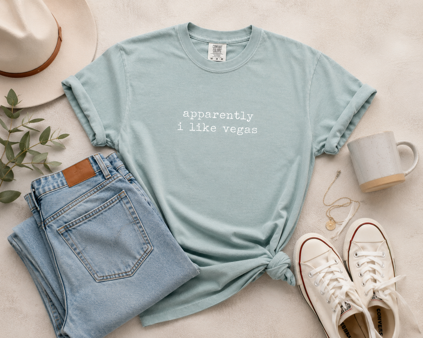 Apparently I Like Vegas | Comfort Colors  Graphic T-Shirt