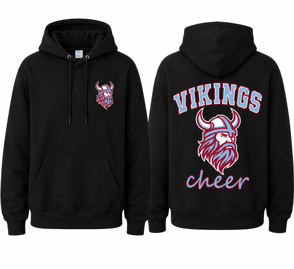 NSHS Vikings Mascot Hoodie & T-Shirt