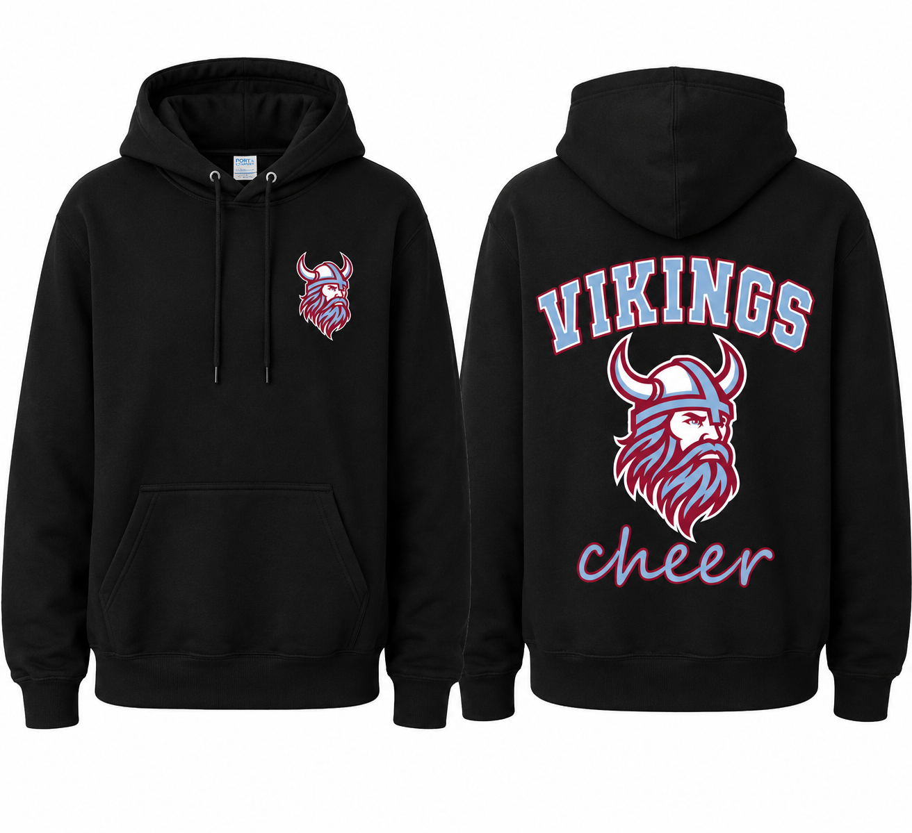 NSHS Vikings Mascot Hoodie & T-Shirt