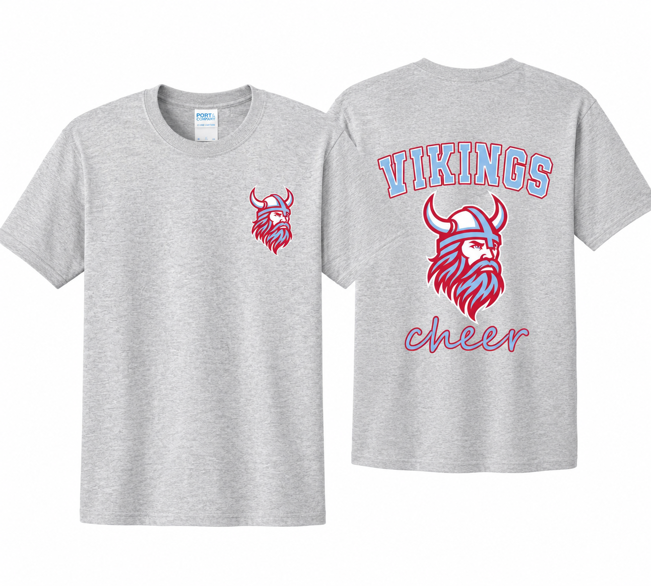 NSHS Vikings Mascot Hoodie & T-Shirt