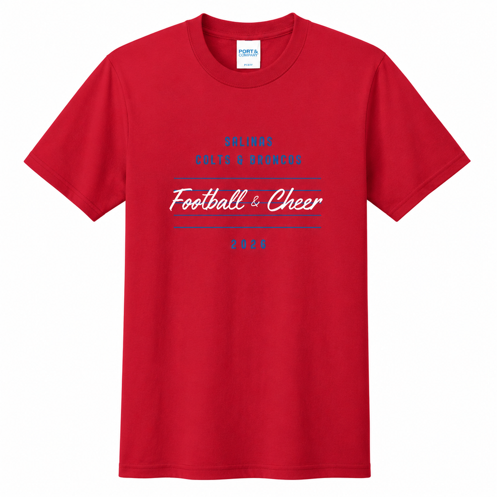 SCB Football & Cheer Unisex Tee