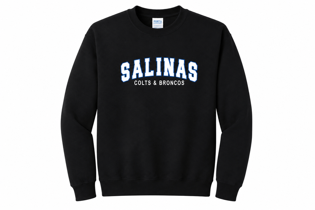 Salinas Colts & Broncos Crewneck & Hoodie