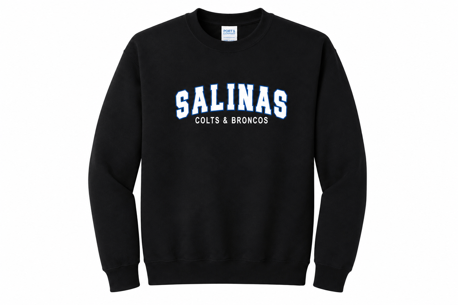 Salinas Colts & Broncos Crewneck & Hoodie