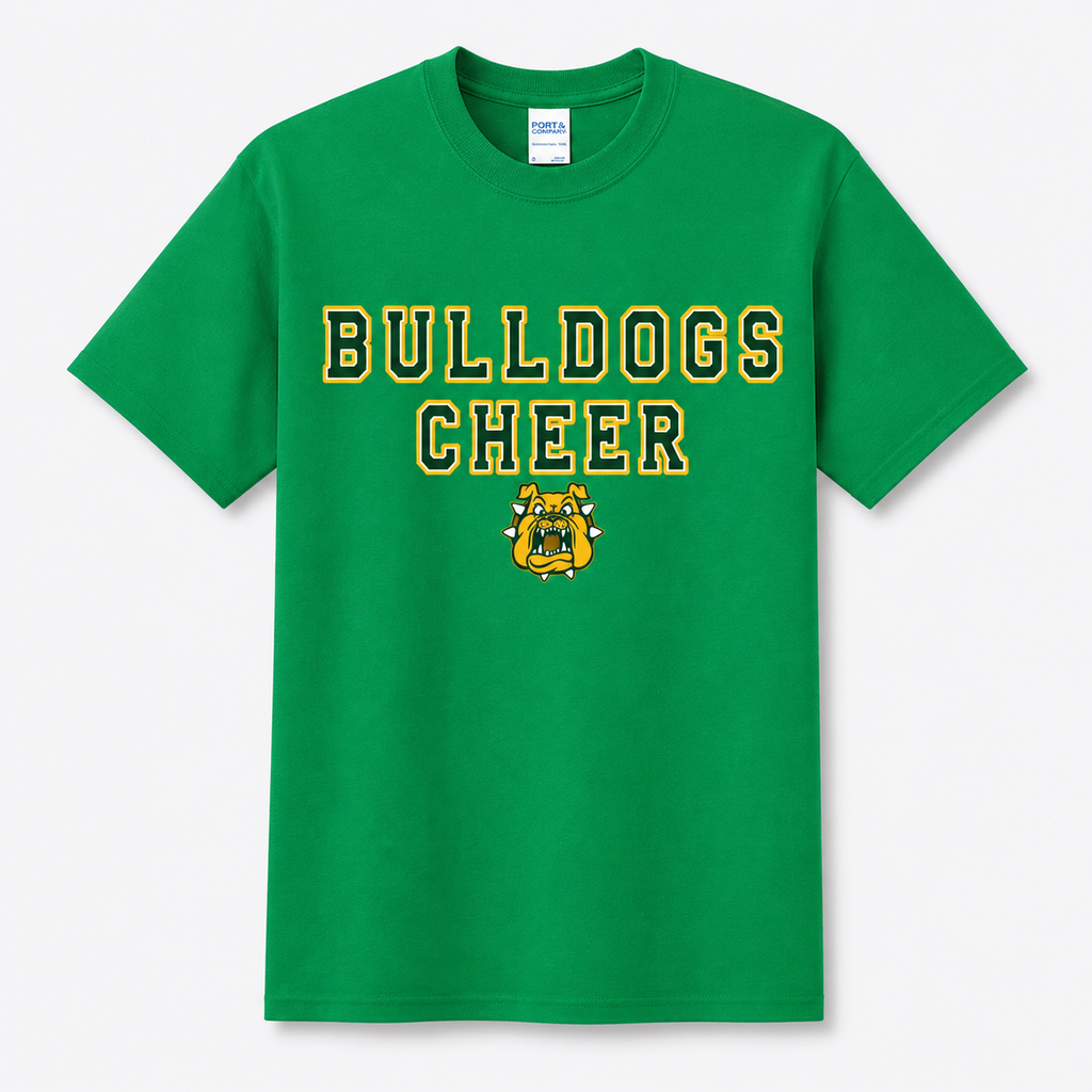 Bulldogs Cheer Varsity Tee