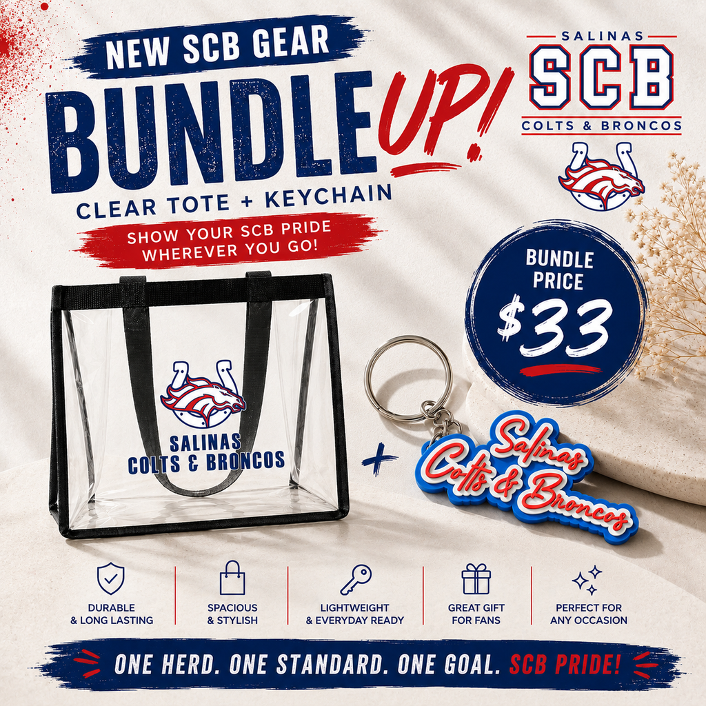SCB Clear Tote + Keychain Bundle