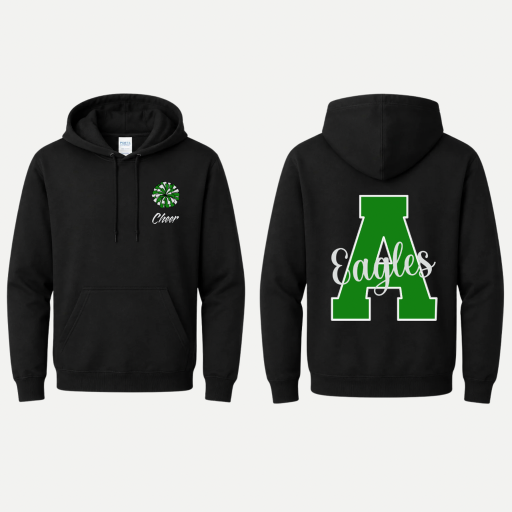 Alisal Eagles Cheer Front & Back Hoodie