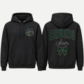Bruins Cheer Rhinestone Hoodie & Crewneck | Front & Back Design