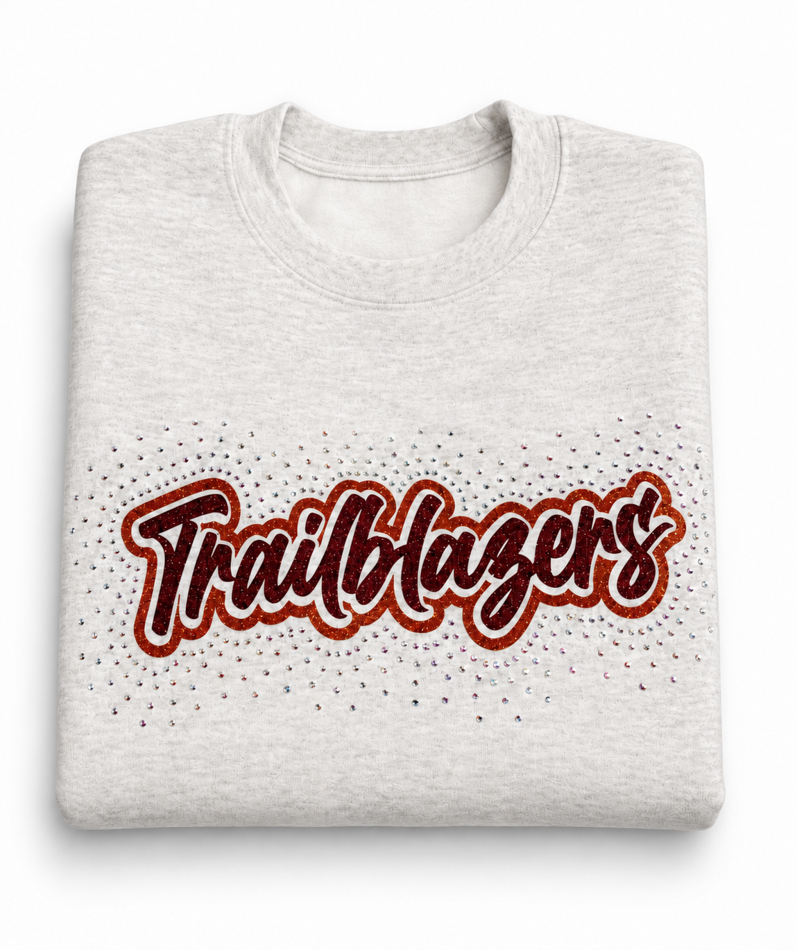 Rancho Trailblazers Glitter & Rhinestone Crewneck