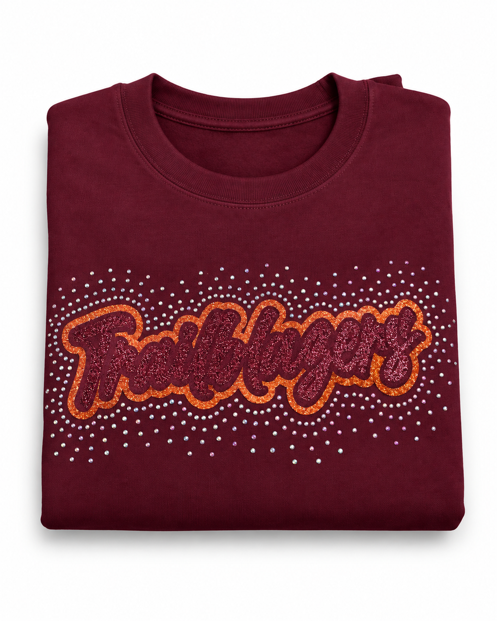 Rancho Trailblazers Glitter & Rhinestone Crewneck